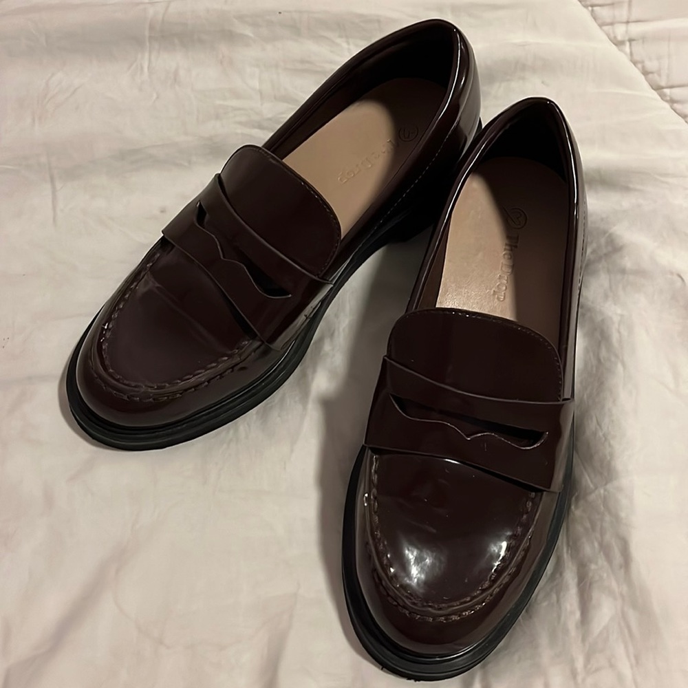Penny loafers from The Drop